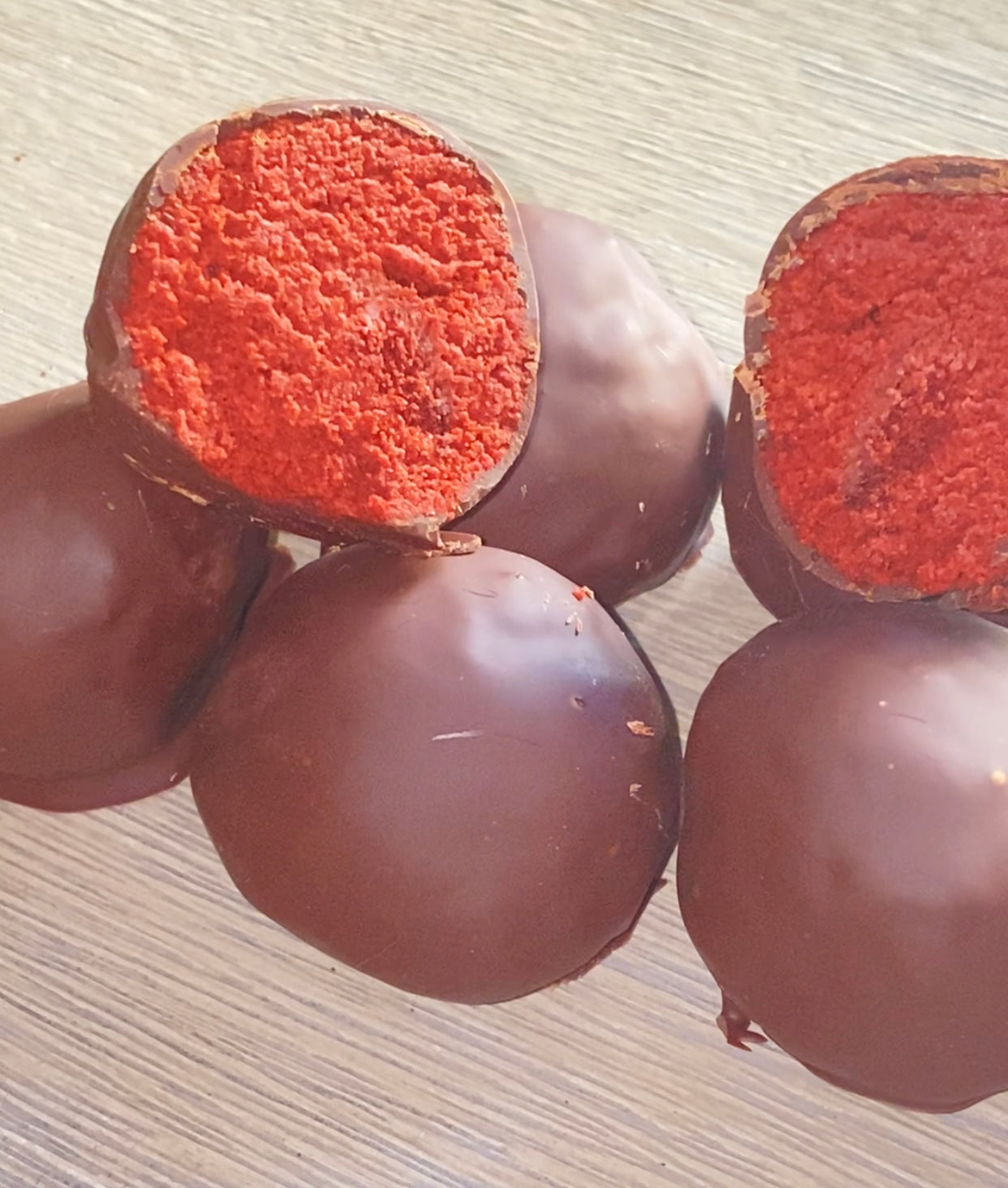 Red Velvet Cake Bites