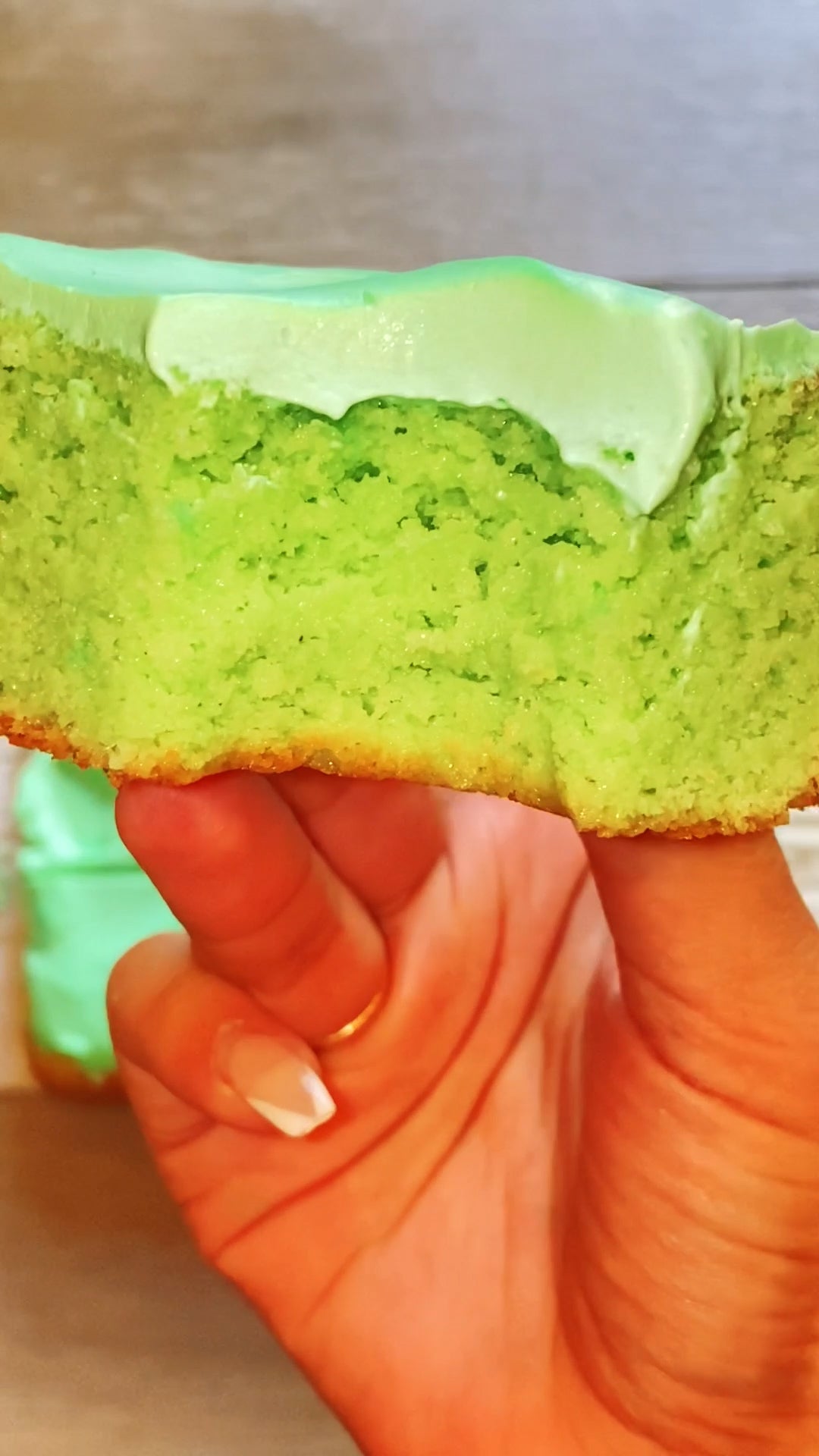 Keto Pistachio Pudding Cake